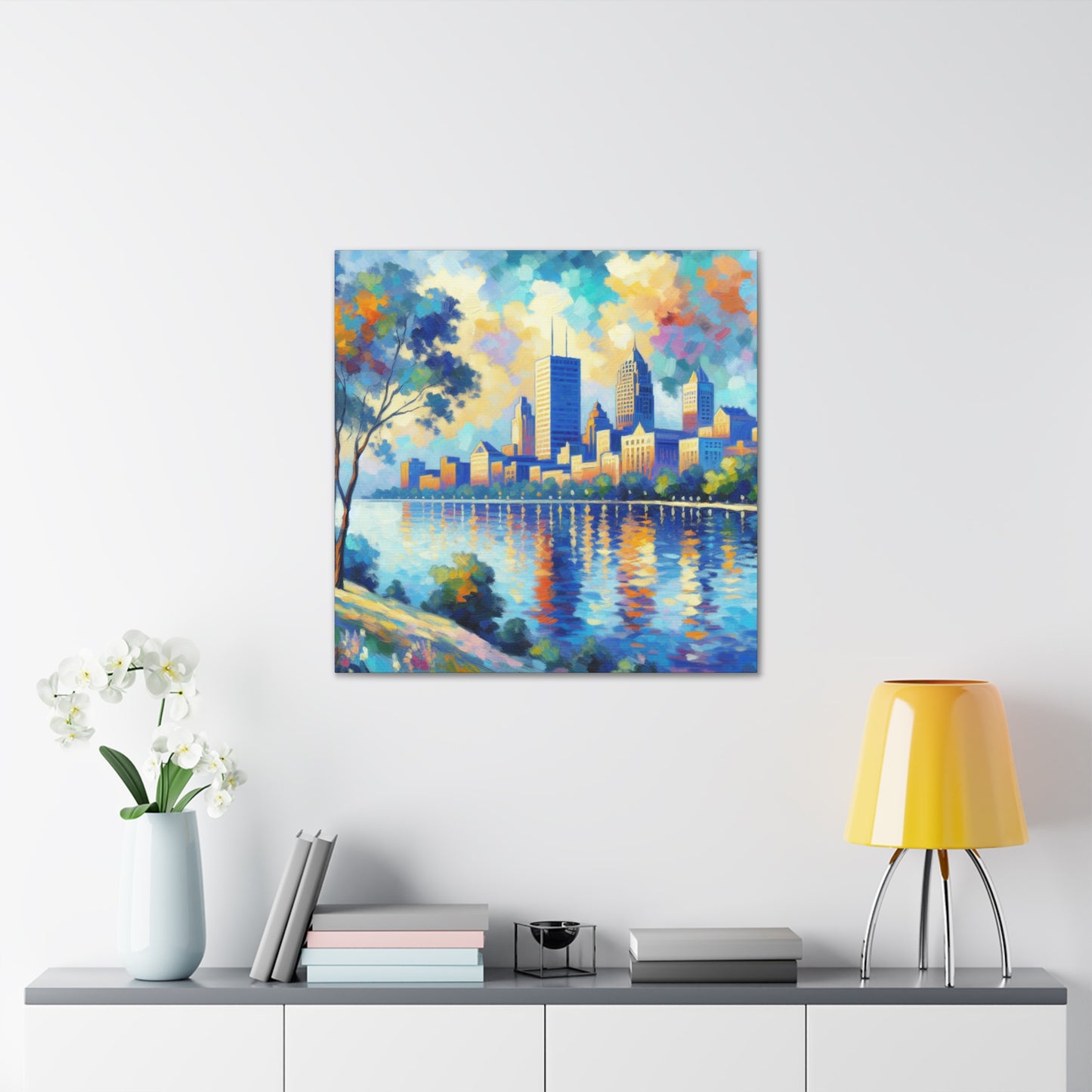 "Colorful Milwaukee Days" - Canvas