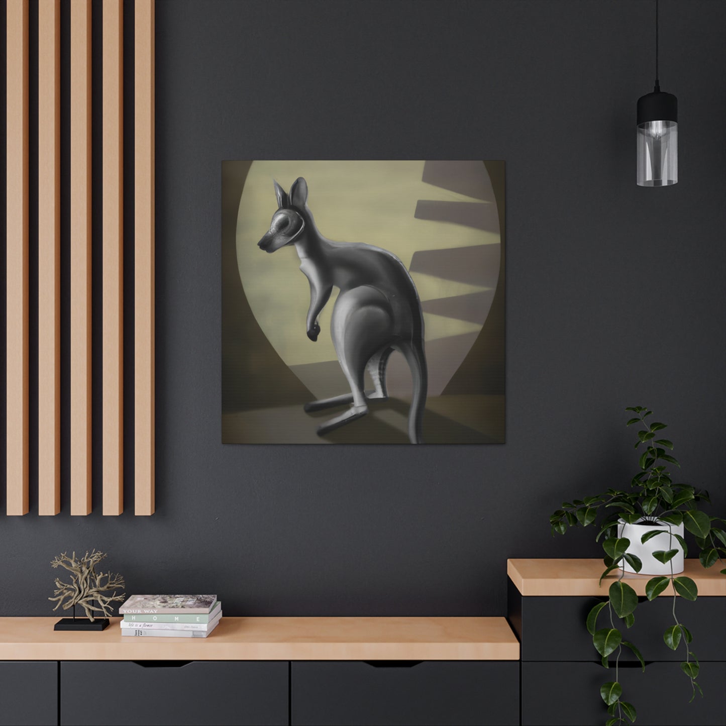 Wallaby in the Dreamscape - Canvas