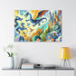 Enchanting Dragon Dreamscape - Canvas