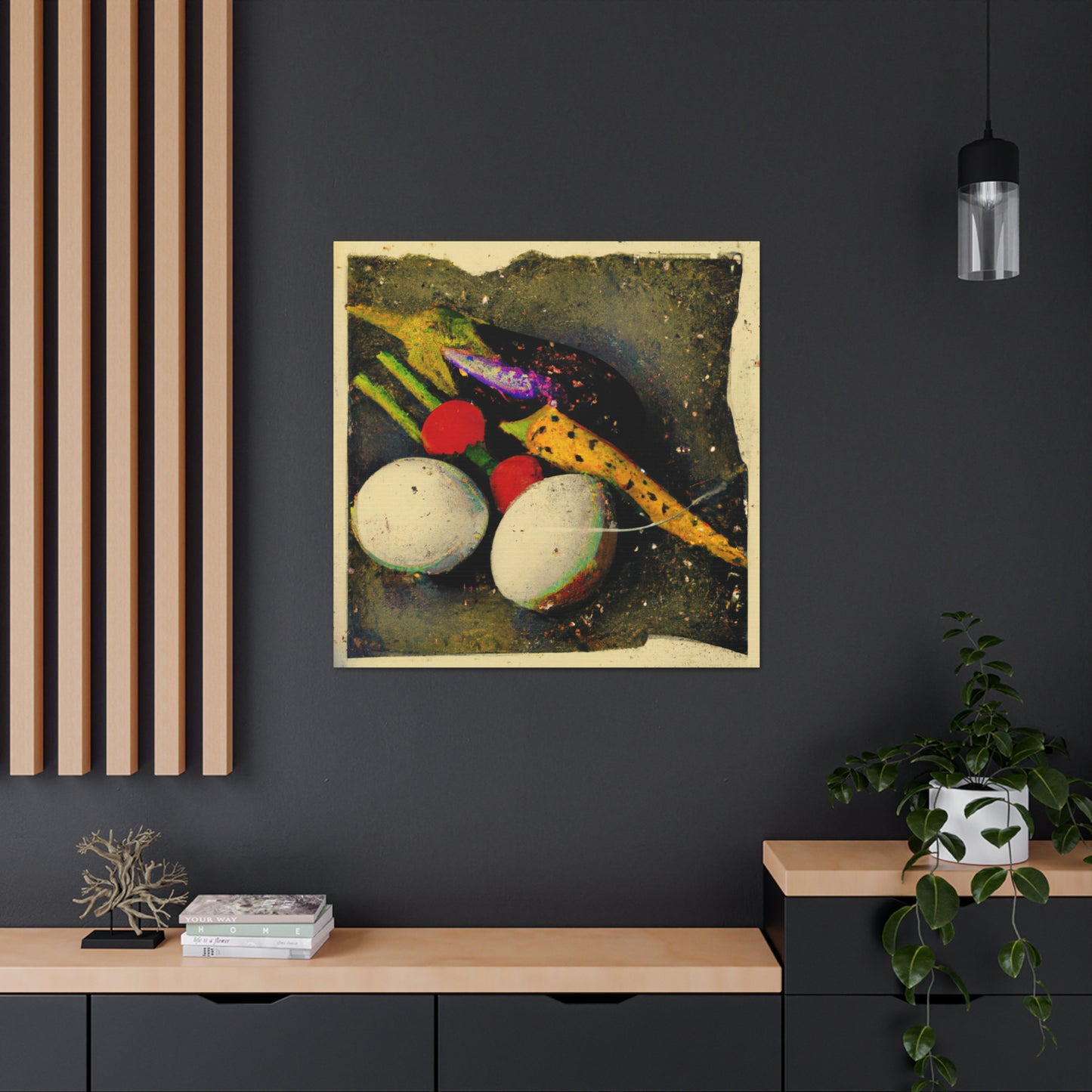 "Veggies of the Past" - Canvas