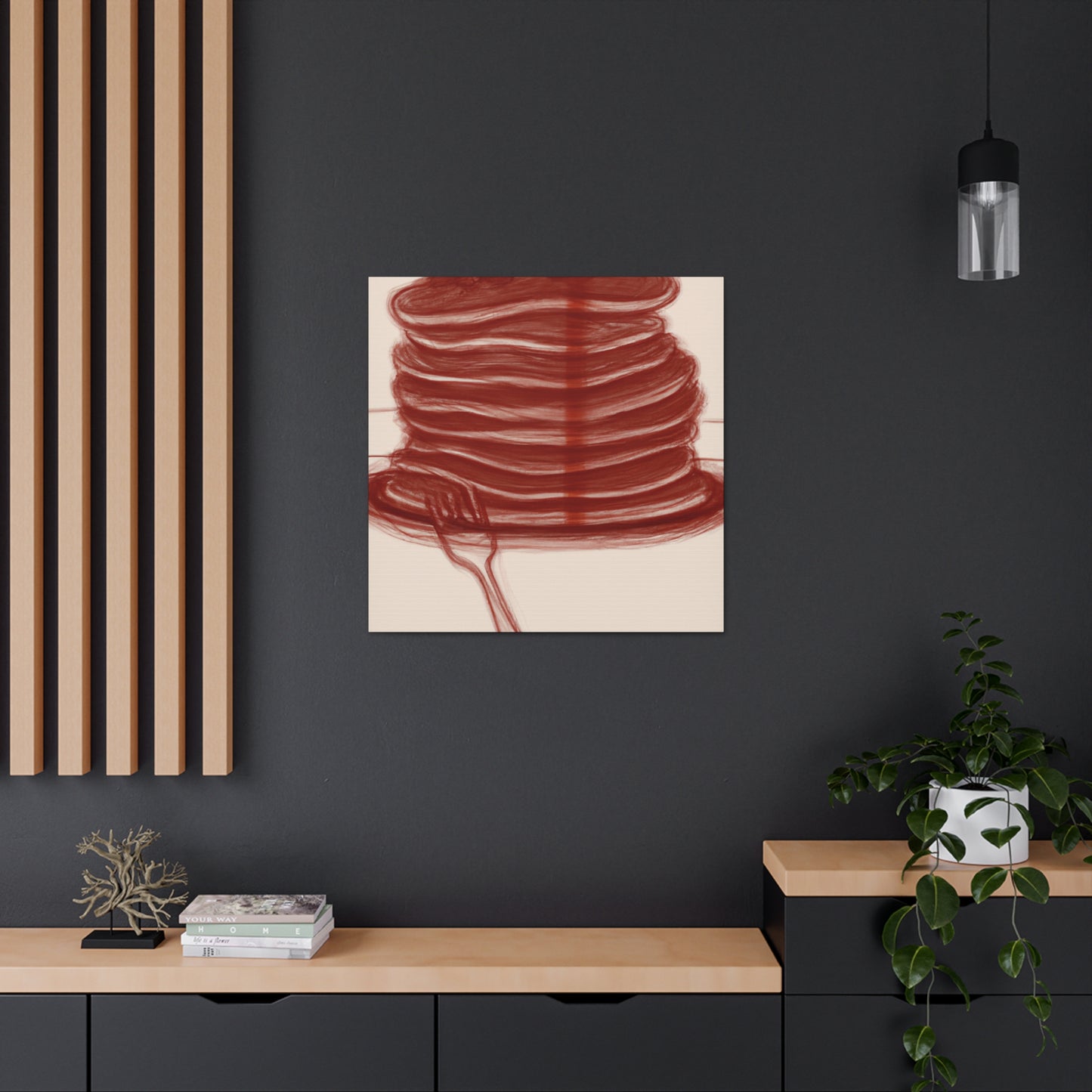 "Pancakes at Sunrise" - Canvas