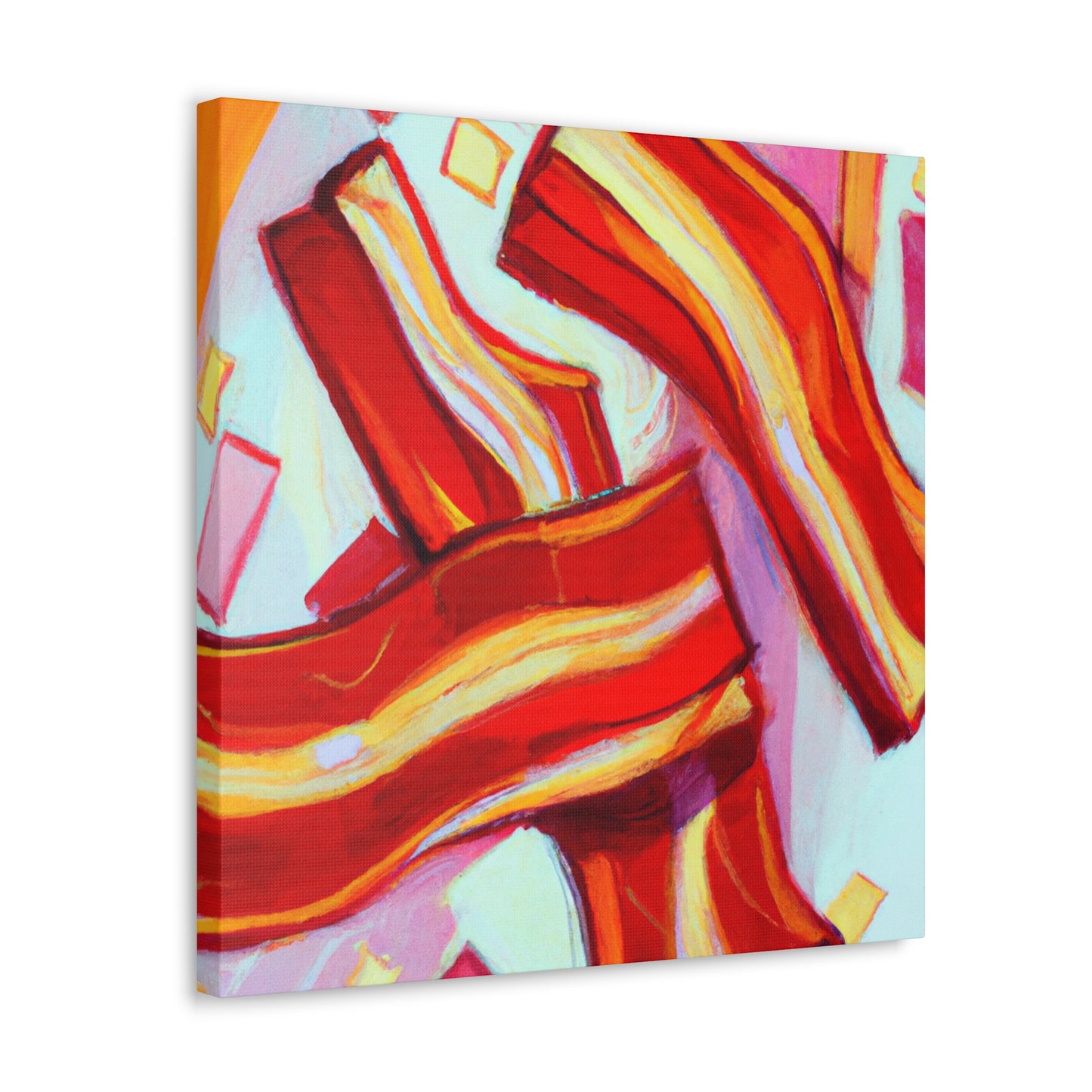 "Bacon Sizzles Forever" - Canvas