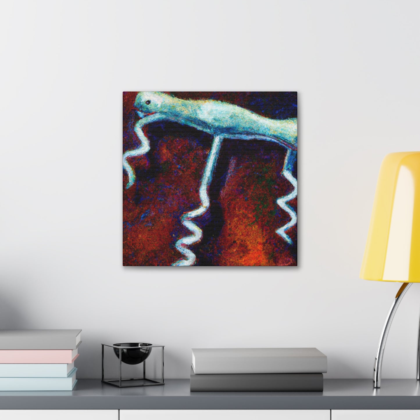 "Corkscrew Dance Divine" - Canvas