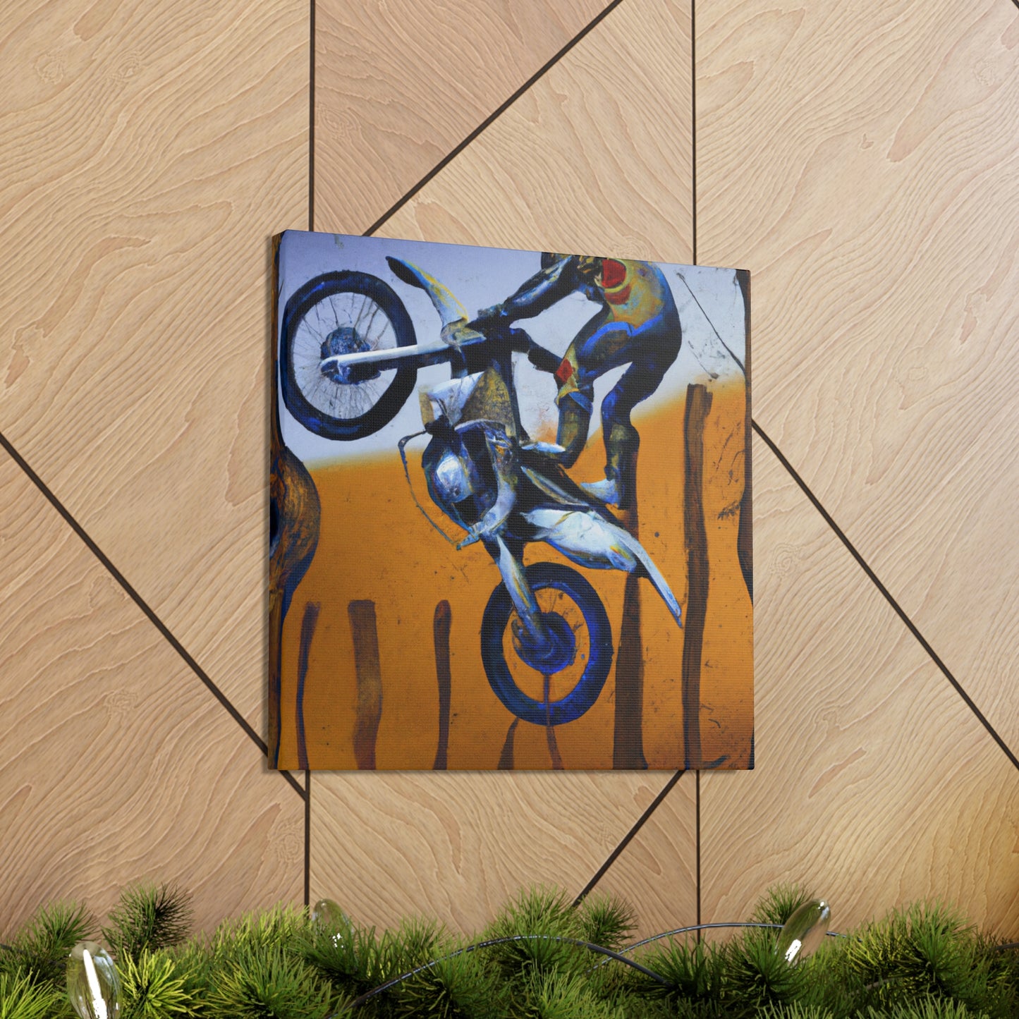 Moto Cross Dreamscape - Canvas