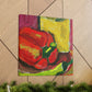 "Cascading Peppers Fauvism" - Canvas