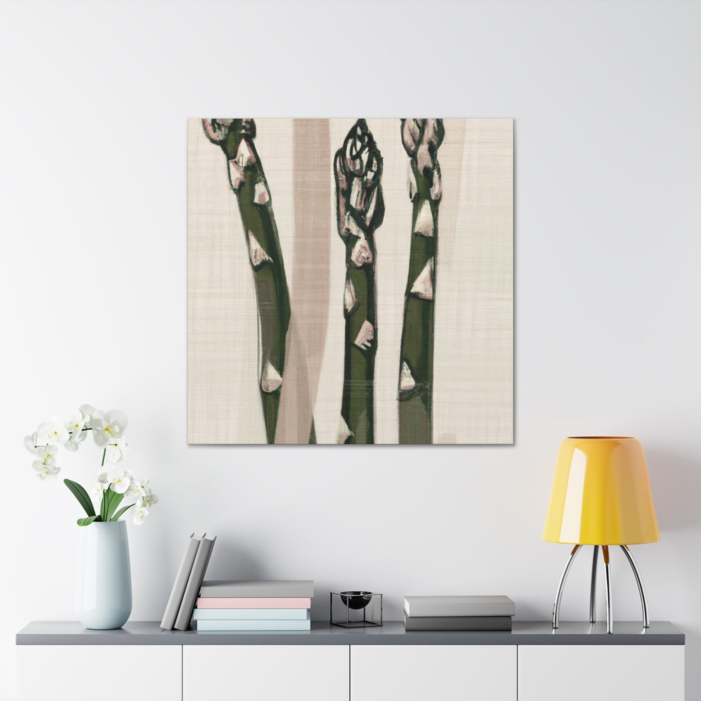 "Asparagus in Abstraction" - Canvas