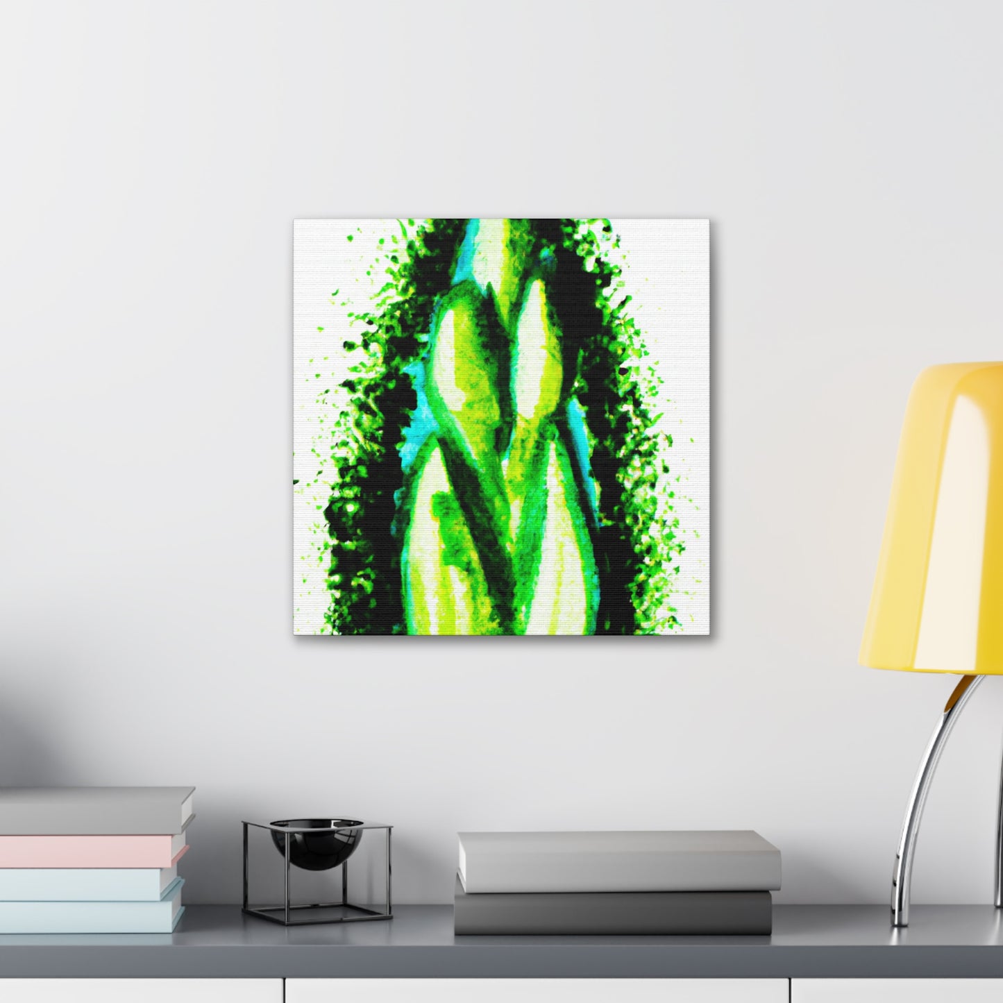 "Springs Asparagus Bounty" - Canvas