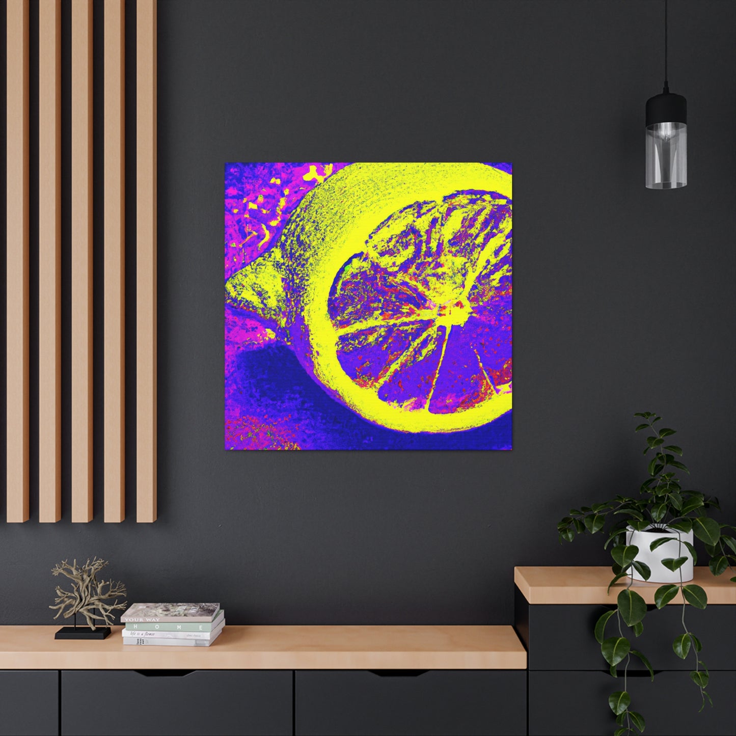 Lemons in Pop Art - Canvas