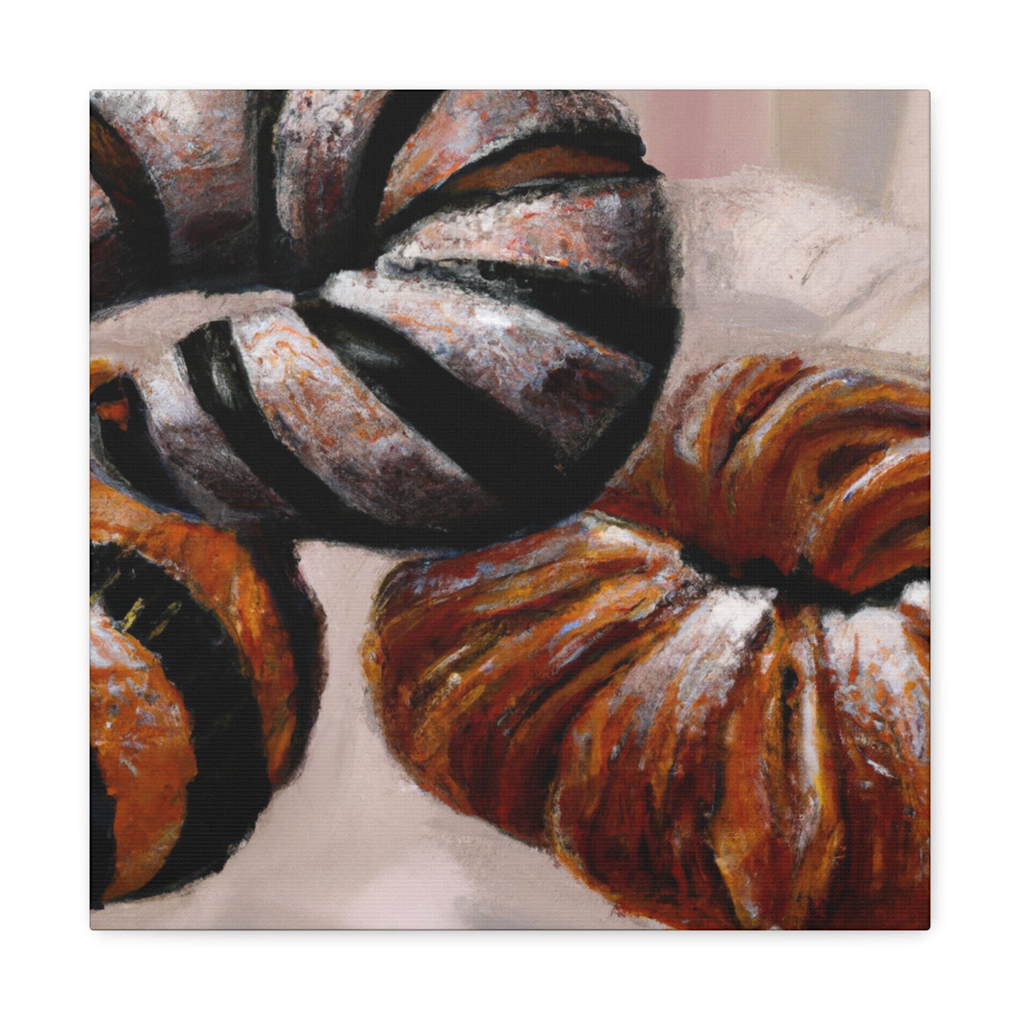 Sweet Pastry Delights - Canvas