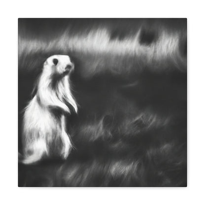 Prairie Dog Impressionism - Canvas