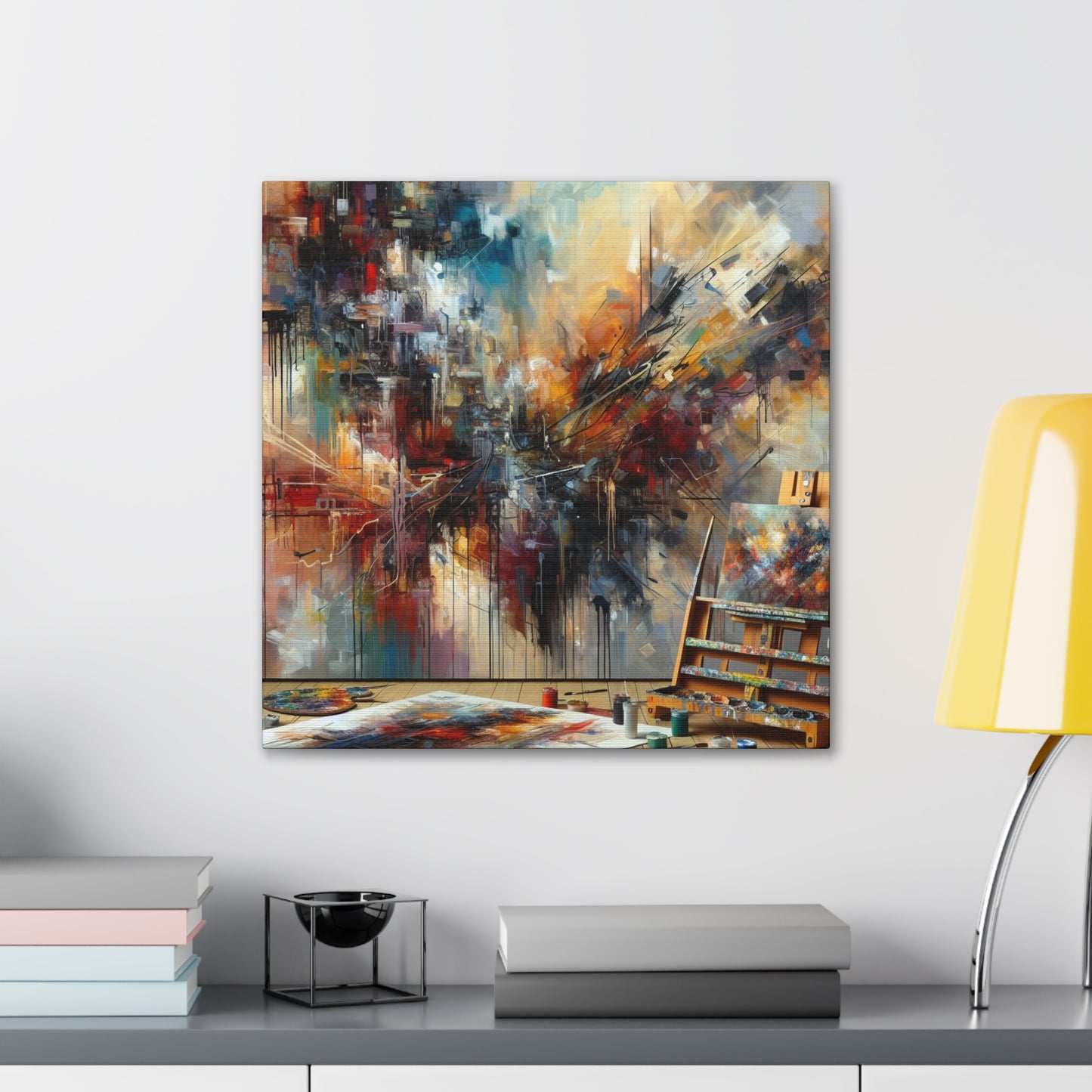 Chaos Unleashed Vivaciously - Canvas