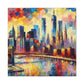 "Enchanting Melodies of Manhattan" - Canvas