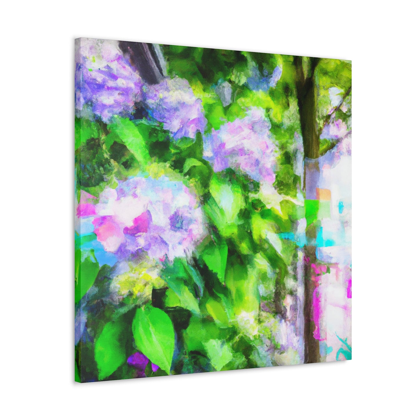 "Hydrangea in Bloom". - Canvas