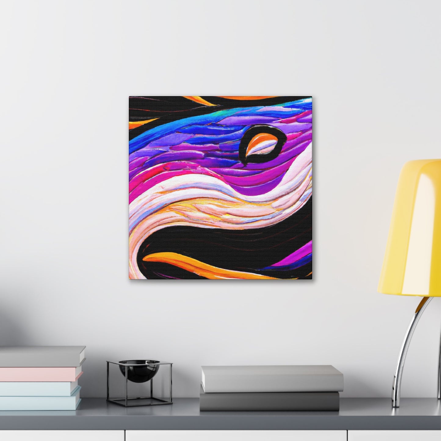 "Eel Art Deco Dream" - Canvas