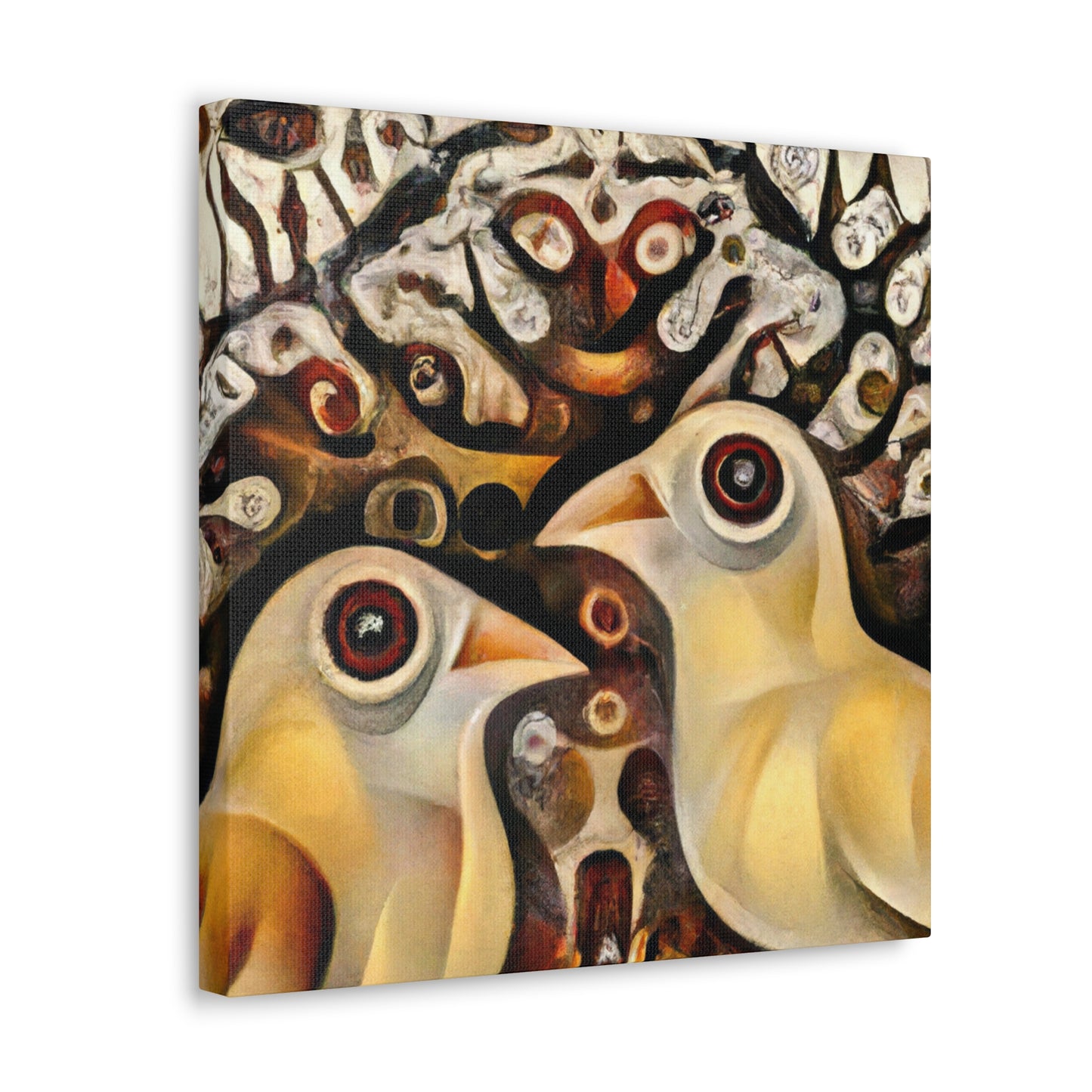 Lovebirds in Dreamland - Canvas