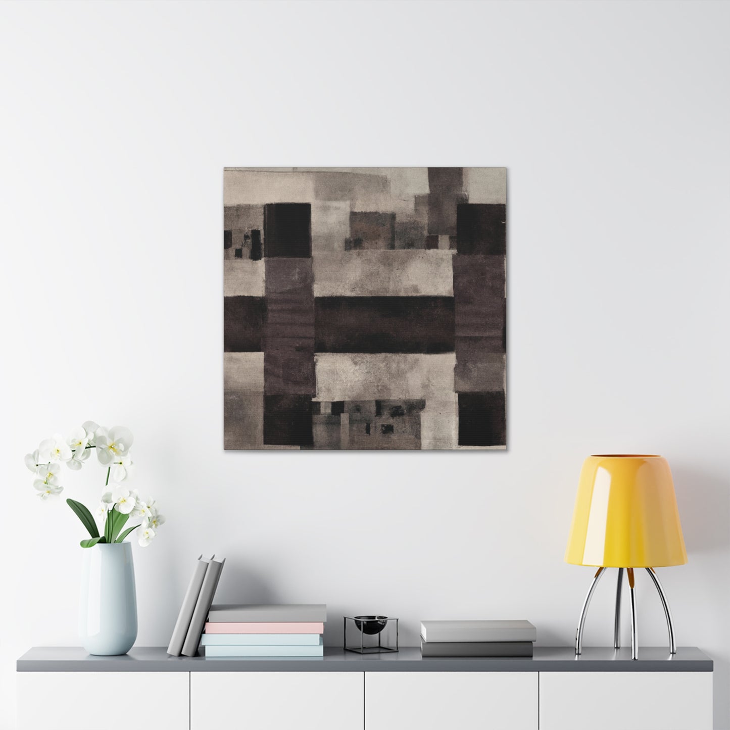 "Minimalist Abstract Moment" - Canvas