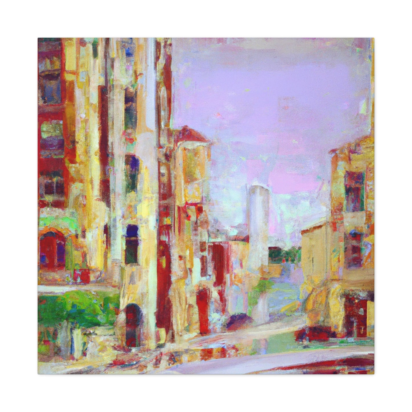 "Art Deco Impressionism" - Canvas