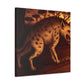 Hyena's Majestic Beauty - Canvas