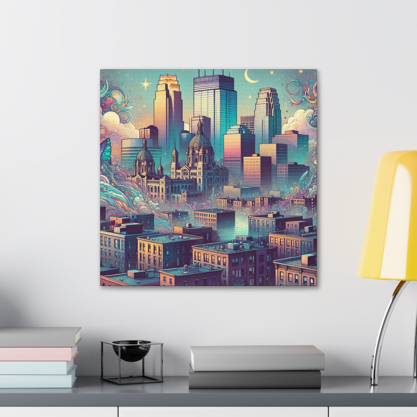 Urban Majestic Minneapolis Masterpiece - Canvas