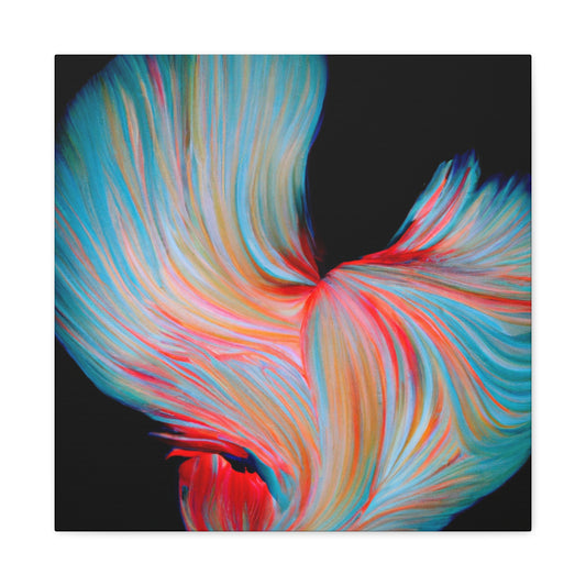 "Betta: Abstract Love" - Canvas