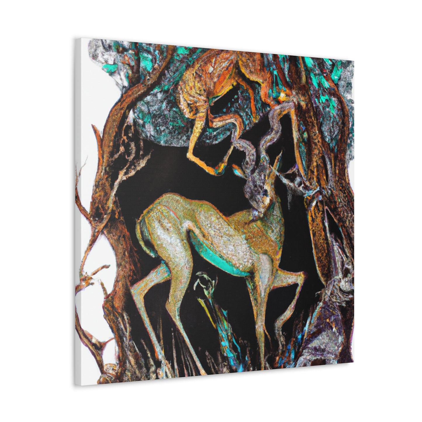 Antelope in Opulence - Canvas