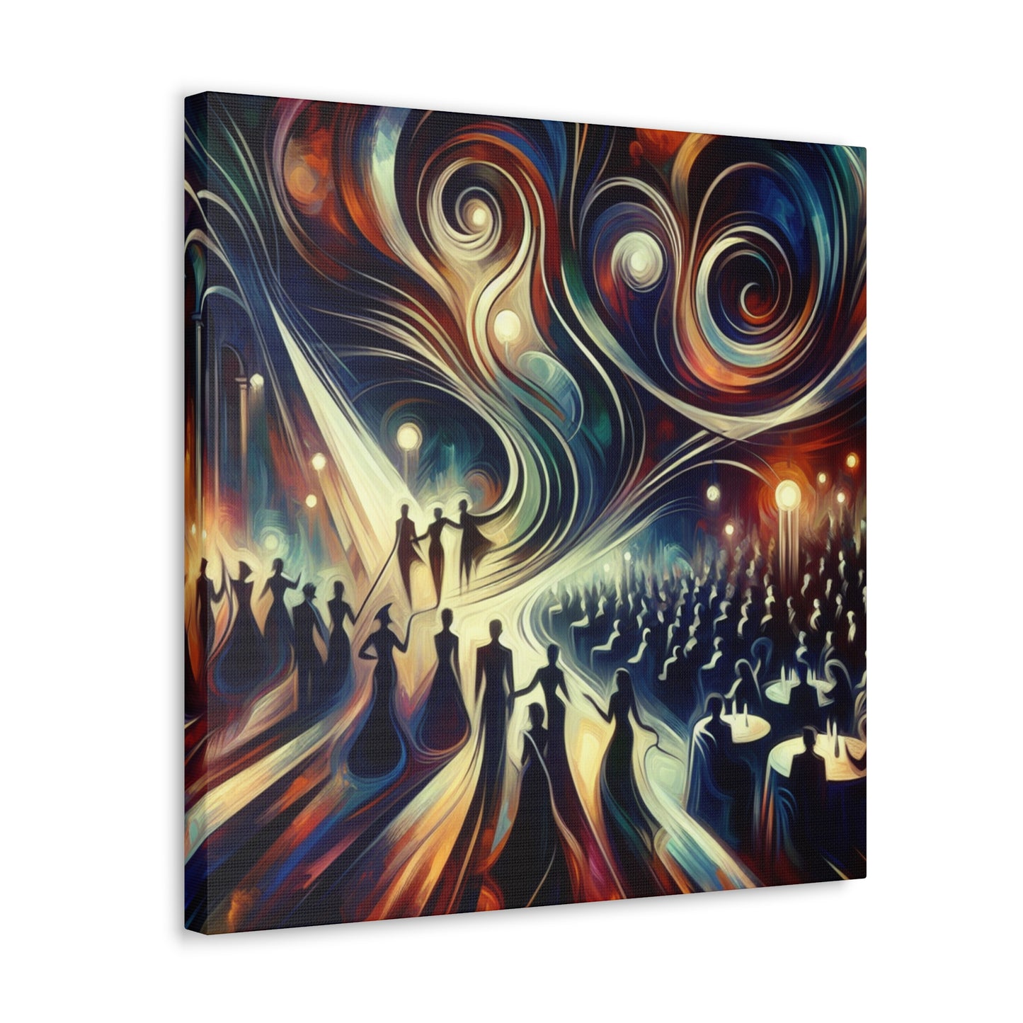 "The Opera's Emotive Overture" - Canvas