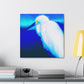 Snowy Egret Surreal - Canvas