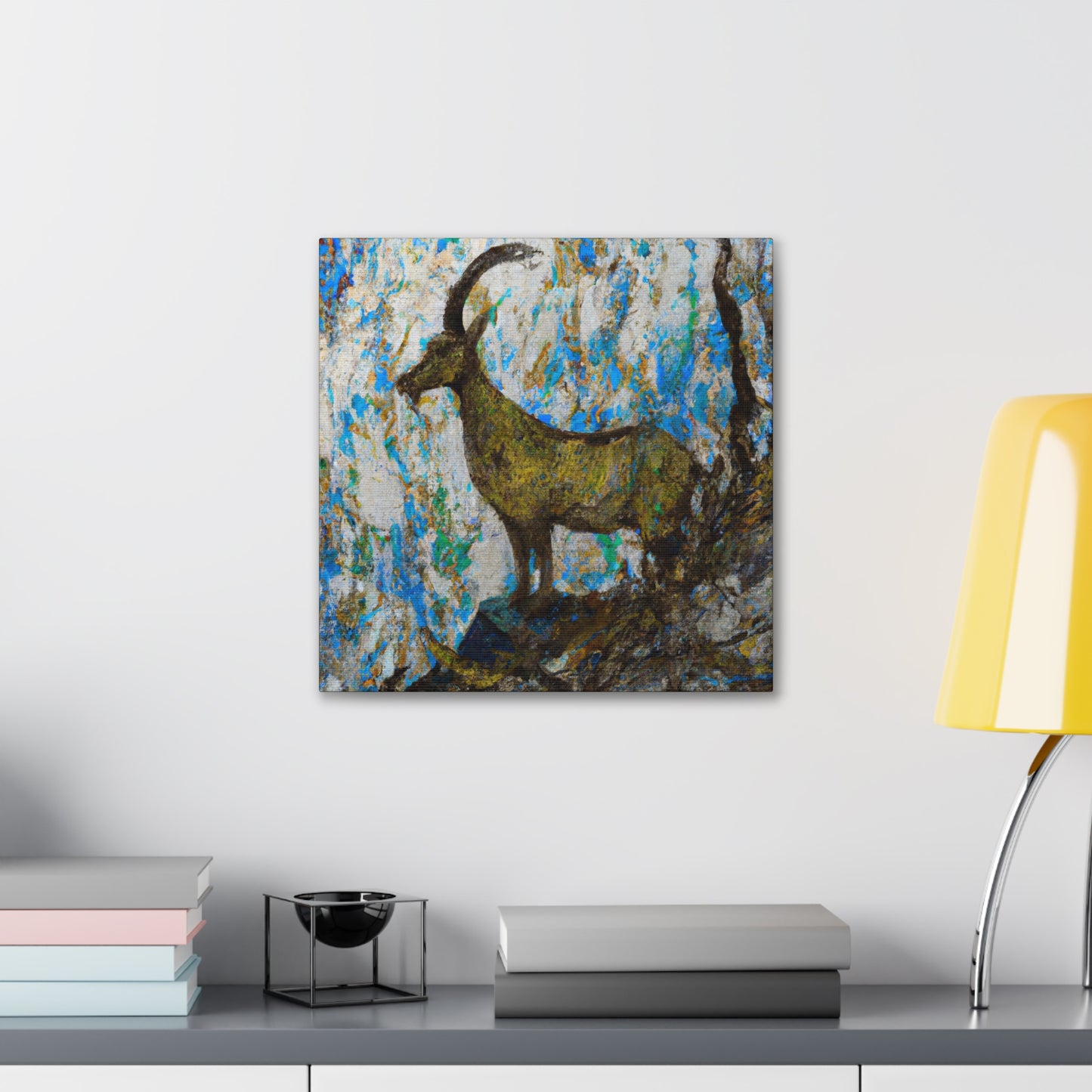 Chamois in Impressionism - Canvas