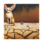 Fennec Fox Majestic Burst - Canvas