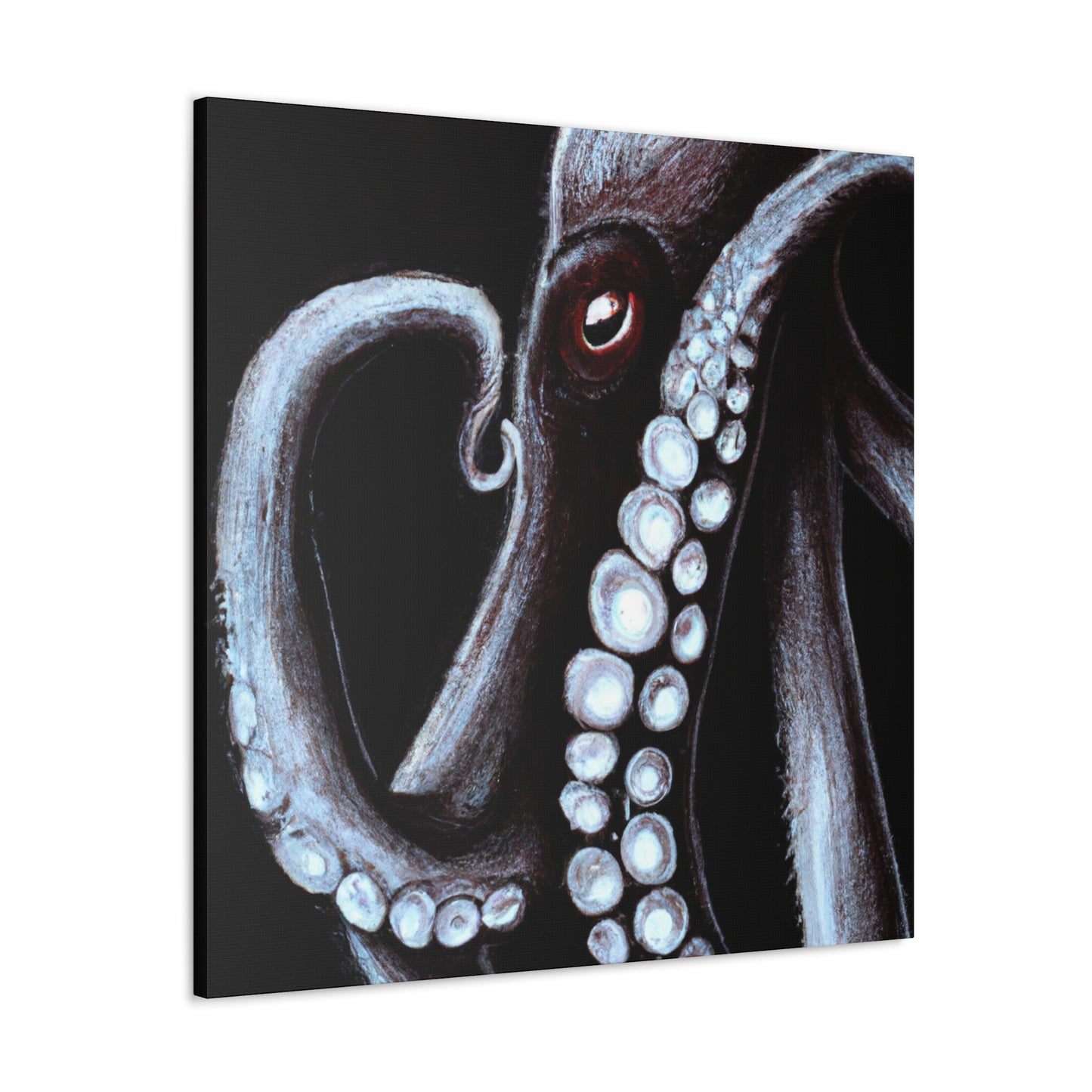 Octopus in Hyperrealism - Canvas