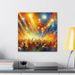 Euphoric Spectrum Unleashed - Canvas