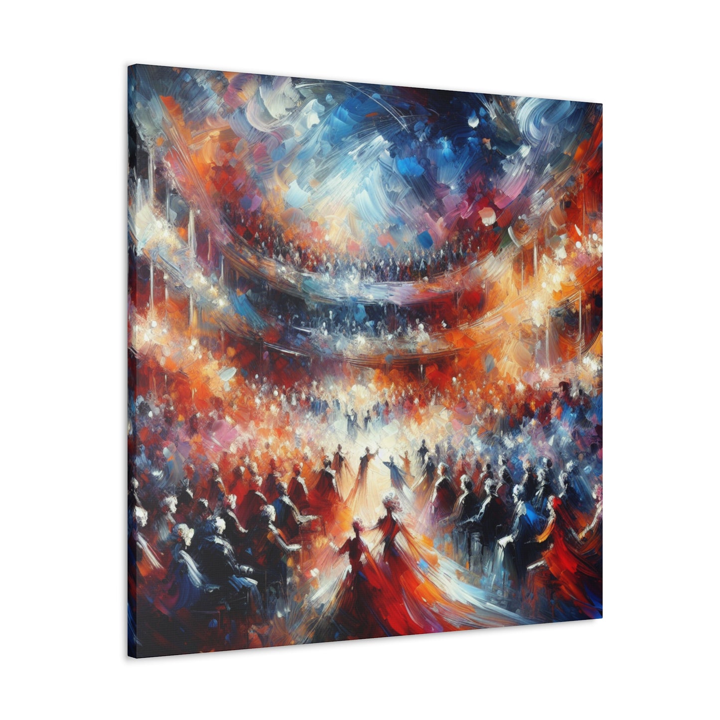 Operatic Symphony of Movement - Canvas