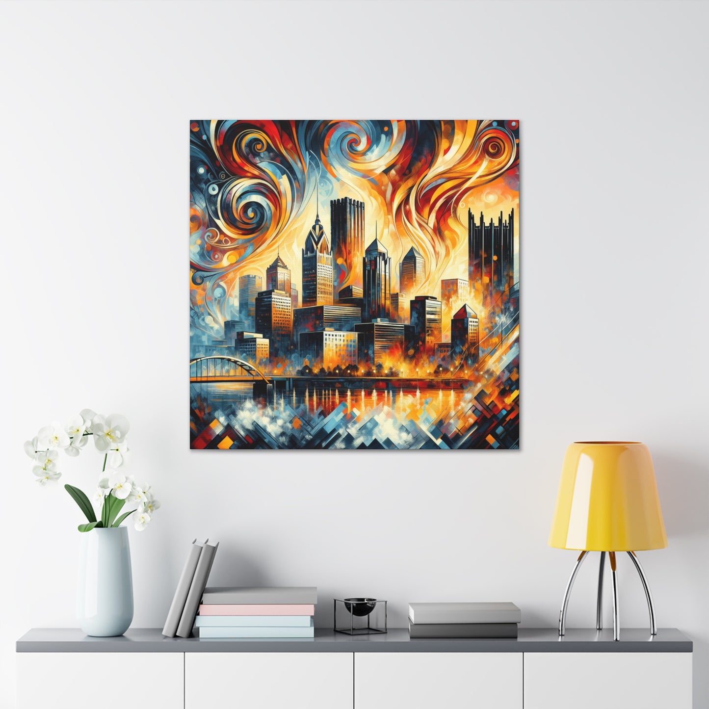 Steel City Symphony Energized - Canvas