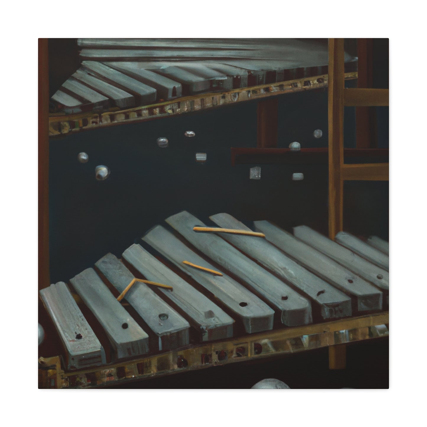 "Xylophone in Dreamland" - Canvas