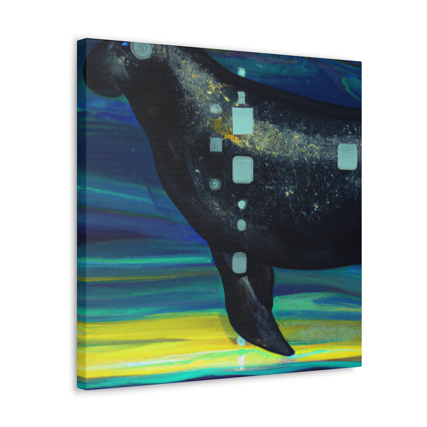 Manatee in Art Deco - Canvas