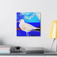 Seagulls Over Sea - Canvas