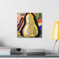 Pear in Abstraction - Canvas