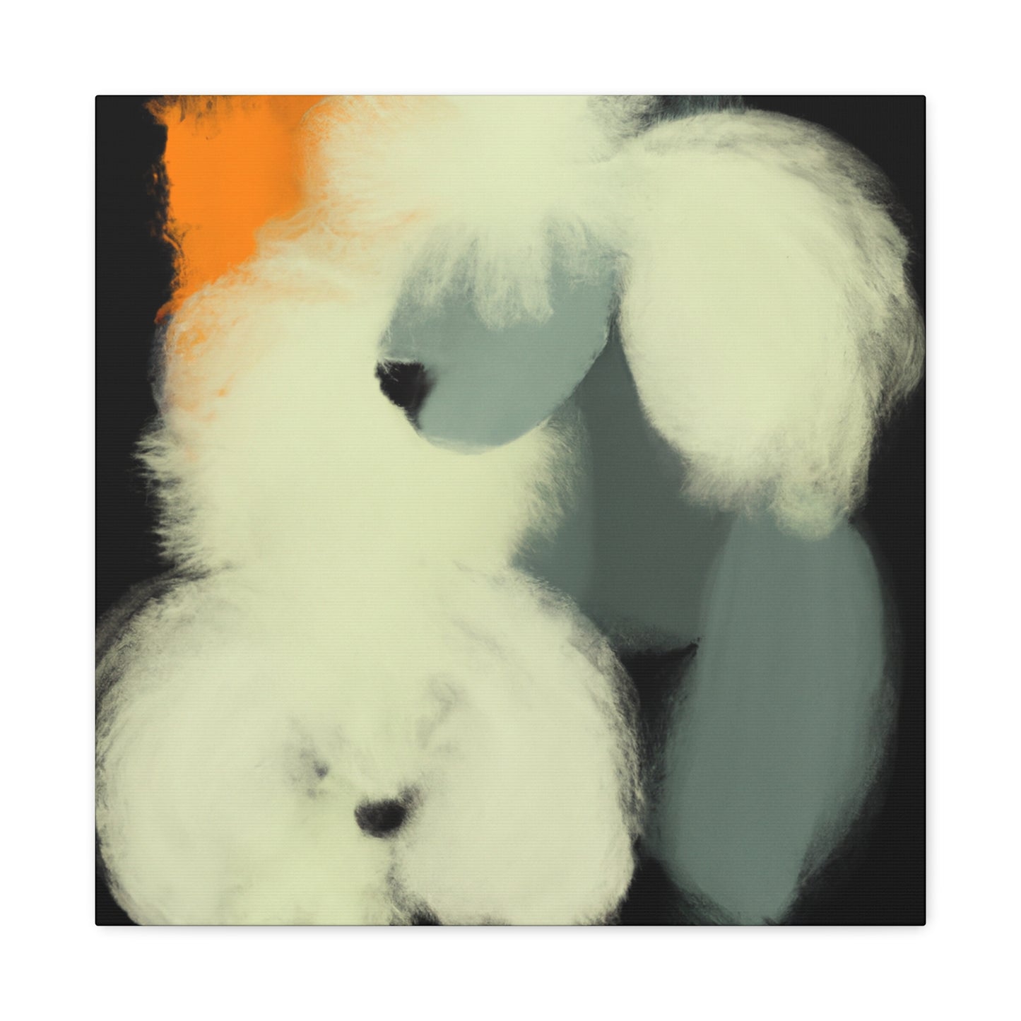 "Poodle in Abstraction" - Canvas