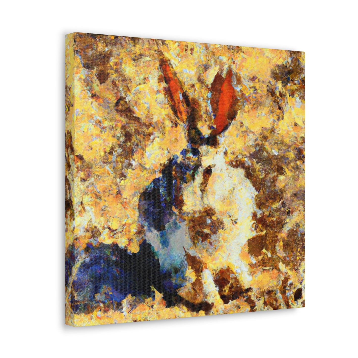 Jackrabbit Impressionism - Canvas