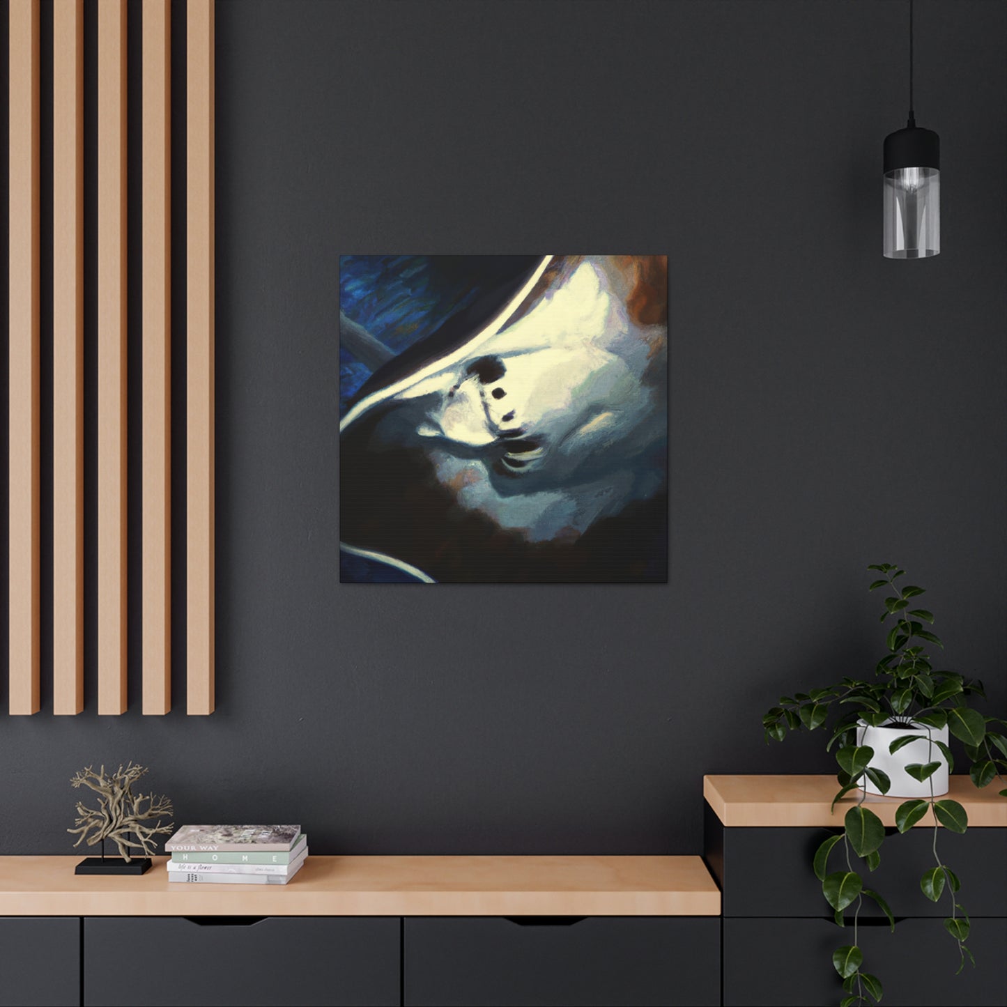 "Stingray Ocean Symphony" - Canvas