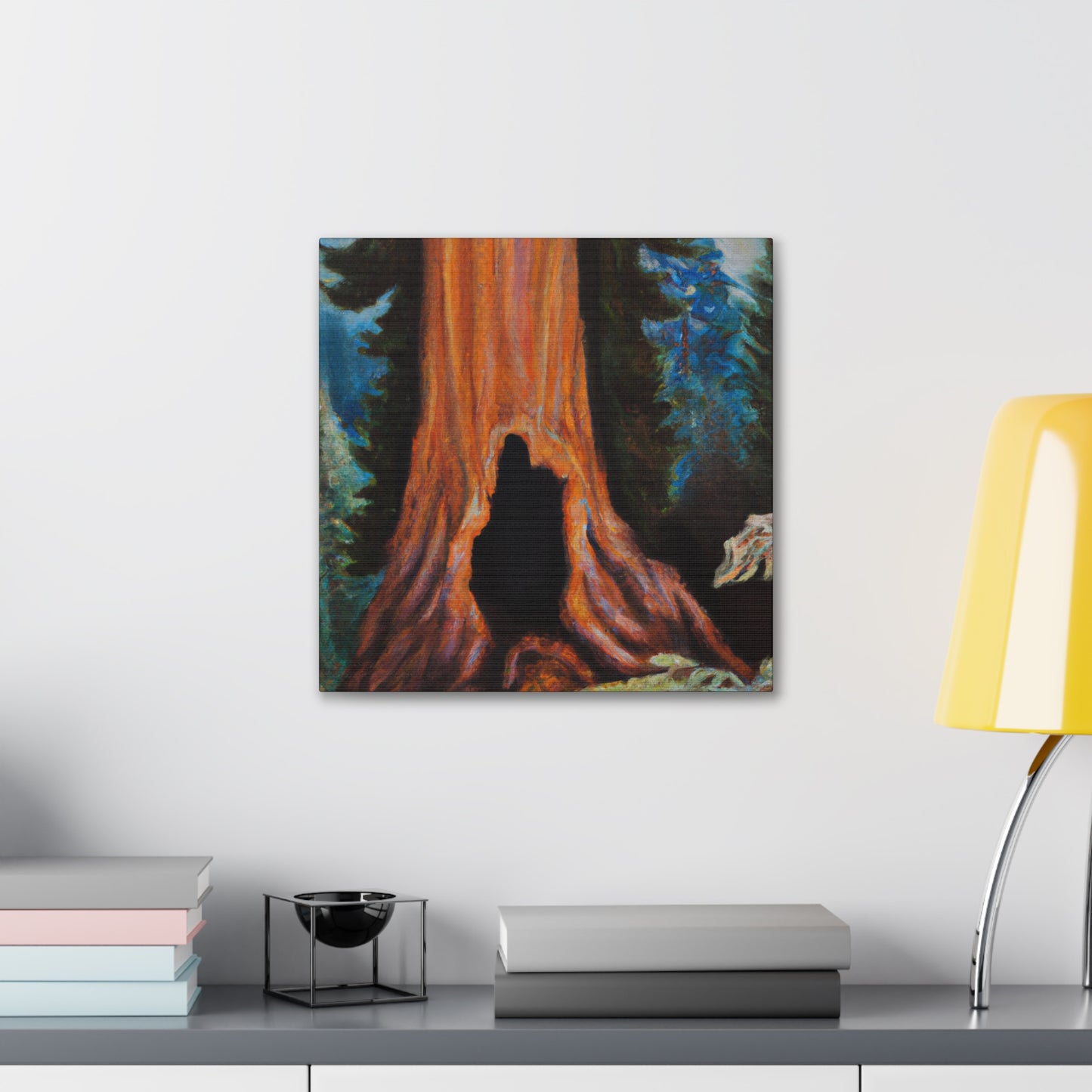 "Redwood Serenity Dreamscape" - Canvas