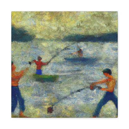 Fishing on the Banks - Canvas