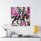 Rodeo in Abstract form - Canvas