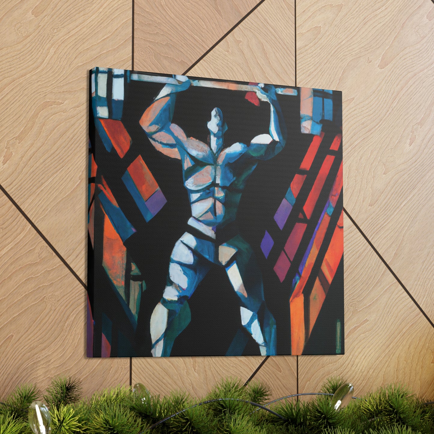 "Strength and Vigor Lifting" - Canvas