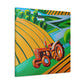 "Tractor of the 1920s" - Canvas