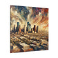 Majestic Houston Vignette - Canvas