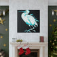 "Snowy Egret Splendor" - Canvas