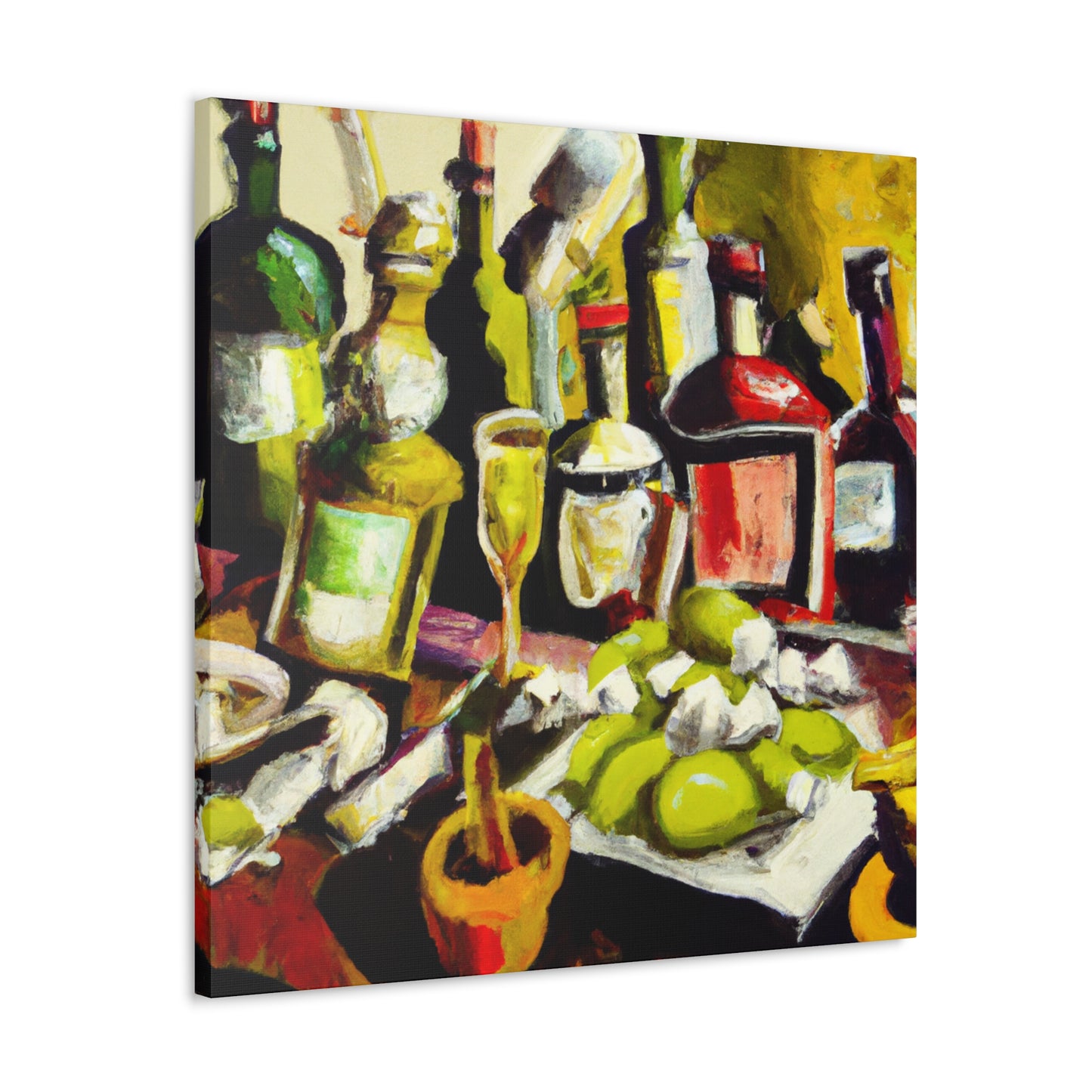 "Cocktails in Fauvism" - Canvas