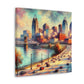 "Charming Cincinnati Delight" - Canvas