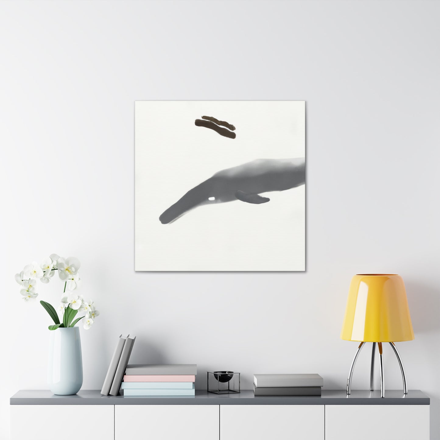 "Whale Reflections Dreaming" - Canvas